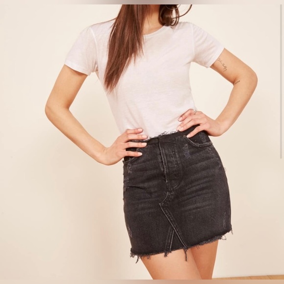 REFORMATION WESTIN MINI SKIRT - Picture 6 of 6